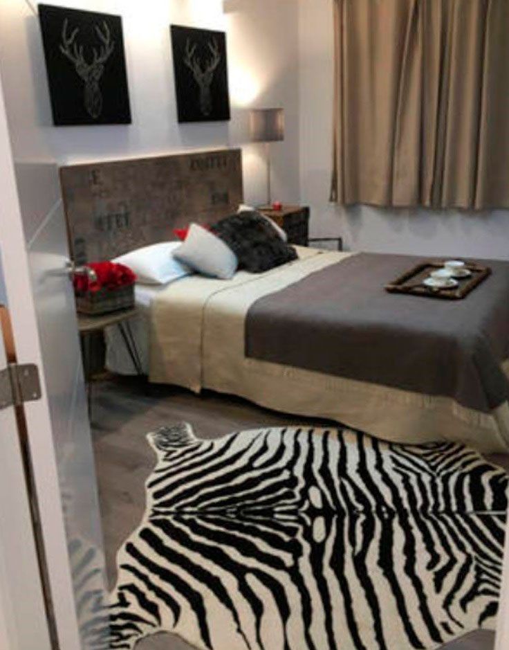 dormitorio de invitados con estilo contemporaneo